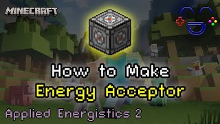 How to Make Energy Acceptor  Applied Energistics 2 118 [upl. by Atirec]