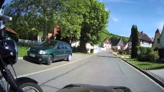 Fahrt durch Vollenborn im Eichsfeld am 25052014 [upl. by Thordia332]