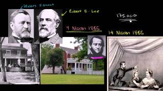 Appomattox Adliye Sarayı ve Lincoln Suikastı Dünya Tarihi  Orta ve Modern Çağ [upl. by Ilehs]