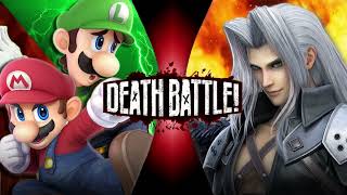 Mario amp Luigi VS Sephiroth death battle song make bye ai [upl. by Skillern]