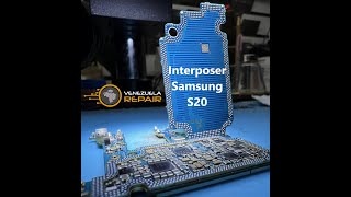 Separar interposer samsung s20 g981b g980f reballing [upl. by Radferd566]