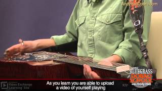 How to Play Dobro with Andy Hall Wearing Dobro Picks [upl. by Vashtia]