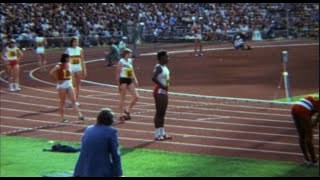 Munich 1972  4 x 100m women  West Germany  Athletics  Olympic games y23 4 [upl. by Kristel]