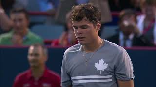 🔥 MILOS RAONICS BEST SHOTS AT THE 2013 ROGERS CUP 🎾 [upl. by Ynnav]