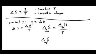 Phase Transition Entropy [upl. by Aleda]