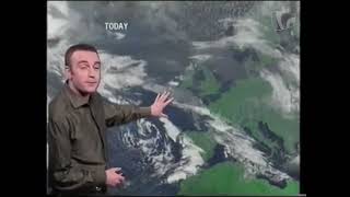 RTÉ Weather 23rd December 2000 Brian Cummins [upl. by Corney760]