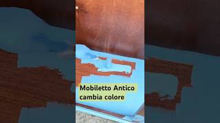 Cambiare faccia a questo Mobiletto ripristinare faidate mobile epoxygio [upl. by Ardnatal289]