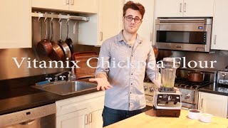 Vitamix Chickpea Flour [upl. by Aicyla]