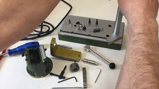 Proxxon Micromot MB 200 Drill Stand Teardown Rework and Reassembly [upl. by Aserehs162]