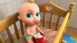 Johny Johny Si Papa en español  Canciones infantiles con Sunnyside [upl. by Nefets]