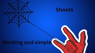 Web shooter that actually shoots Just need a pen [upl. by Coney]