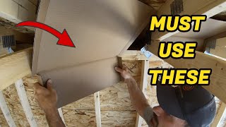 How To Install Insulation Stops Baffles [upl. by Attenrev]