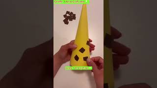 Giraffe Craft for KIDS artandcraft kidscraft papercraft viralshort [upl. by Atnohsal]