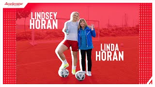 Surprise Secret Goalie vs Lindsey Horan [upl. by Mancino]