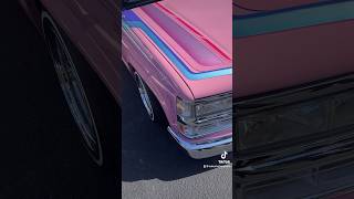 Pinstripes 🎨 lowrider pinstripe lowridertruck [upl. by Anahsohs673]