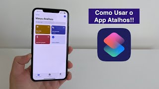 Atalhos  Como Usar no seu iPhone [upl. by Pavlov]