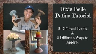 Dixie Belle Patina Tutorial [upl. by Akirret]