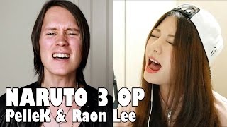 NARUTO 3 OP  KANASHIMI WO YASASHISA NI ┃Raon amp PelleK cover [upl. by Korenblat]