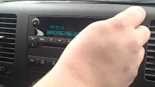 How To Program Your Radio in the 2013 Chevy Silverado [upl. by Enella]