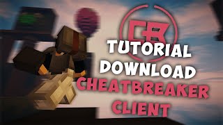 Tutorial download Cheatbreaker Client Cracked [upl. by Aratehs]