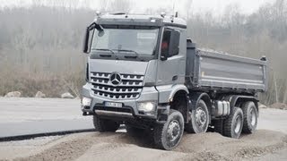 MercedesBenz Arocs 8x8 OffRoad Test [upl. by Aihsekat788]