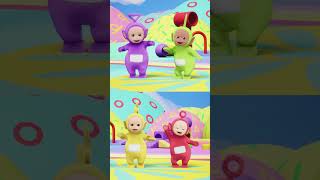 ALL ABOARD THE CUSTARD TRAIN  Teletubbies Lets Go Song  shorts [upl. by Merline]