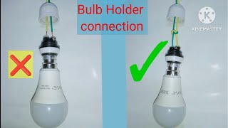 How to Pendent Holder Installation How to wire a Light Bulb Holder  How To Wire a Batten Holder [upl. by Clougher]