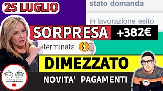 ULTIM’ORA ⚠️ INPS SORPRESA 25 LUGLIO 2023  LAVORAZIONI RDC DATE PAGAMENTI 5 NOVITà e BONUS SPESA❗ [upl. by Kareem79]