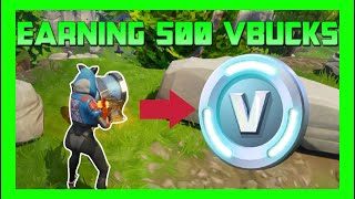 How I Earned 550 VBucks In Just One Hour Of Fortnite Save The World [upl. by Gilges]