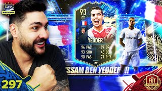 OMG I GOT 93 TOTS BEN YEDDER THE MOST GLITCHED CARD IN FIFA 21 FUTCHAMPIONS [upl. by Ethelstan319]