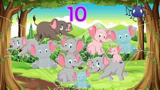 10 Elefantes se Columpiaban 🐘 Canción Infantil  Chivaditos [upl. by Chryste]