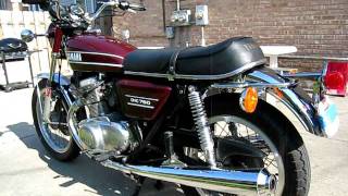 1974 yamaha tx 750 [upl. by Nyloc]