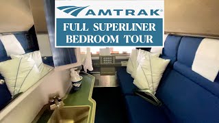 Inside The Amtrak Superliner Bedroom A Full Tour [upl. by Aiyot141]