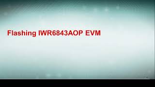 Hardware Setup for IWR6843AOP  IWR6843AOP EVM intelligent mmWave sensor  FMCW Radar [upl. by Naiva]