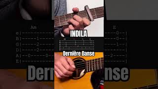 How to play Dernière Danse from Indila guitar [upl. by Shewchuk]