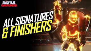 WWE 2K Battlegrounds All Finishers amp Signatures [upl. by Sualohcin]