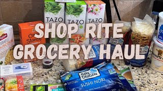 Shop Rite Grocery Haul [upl. by Nibot589]