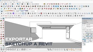 COMO EXPORTAR DE SKETCHUP A REVIT I 2024 [upl. by Notgnihsaw]