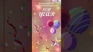 New Year 2023 Greetings and Messages Share HNY Images and HD Wallpapers on This Day [upl. by Summers]