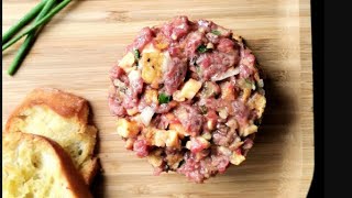 Trio de tartare de la terre à la mer [upl. by Eelyak]