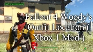 Fallout 4 Woodys Outfit Location  Xbox 1 Mod [upl. by Denney828]