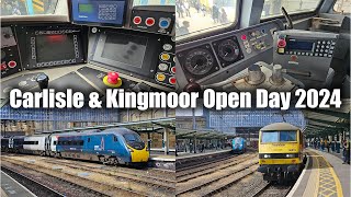 Trains at Carlisle 06072024 amp DRS Kingmoor Open Day [upl. by Chloris]