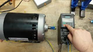 Siemens Micromaster 420 Repair Test WIS 7050 [upl. by Friend]