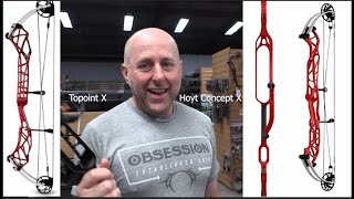 Hoyt CONCEPT X  Topoint X 40 whats the difference [upl. by Naloj]