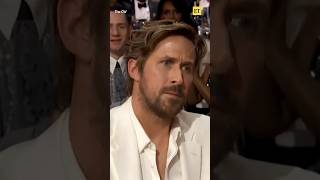 Ryan Gosling’s Reaction to I’m Just Ken Winning Best Song at the Critics Choice Awards 🤣 shorts [upl. by Marlena]