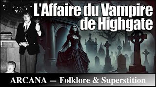 Le Vampire de Londres  l’affaire du cimetière de Highgate [upl. by Janifer]