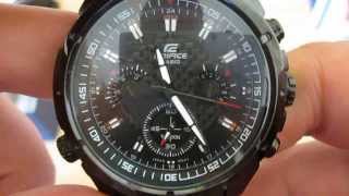 CASIO EDIFICE EF535BK1AV SPORT WATCH [upl. by Alyosha]