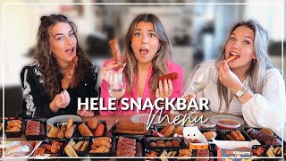 HELE SNACKBAR MENU 😱🍴  Sara Verwoerd [upl. by Tiphany]