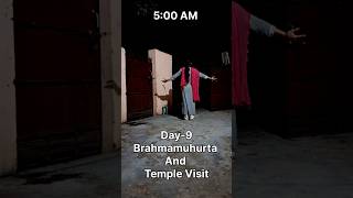 Day 99 waking up 5AM Brahma Muhurta 30 minivlog ytshorts shortsvideo hindu morning subscribe [upl. by Greene563]