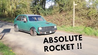 200BHP780KG MX5 TURBO SWAPPED RELIANT KITTEN ANIMAL [upl. by Antipas]